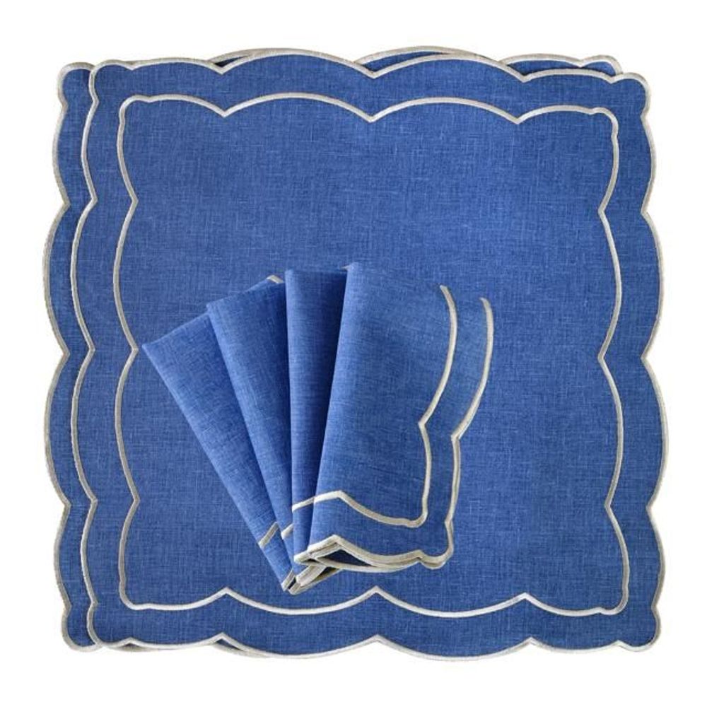 Napkins - Table Linen - Onde Napkins (set of 6 pieces) - ROSEBERRY HOME