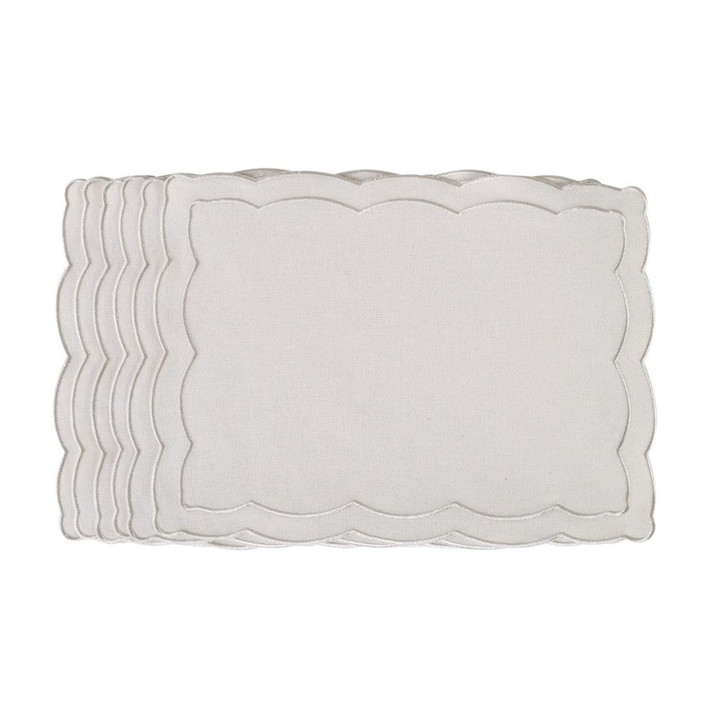 Sets de table - Sets de table - Onde Placemats (lot de 6 pièces) - ROSEBERRY HOME