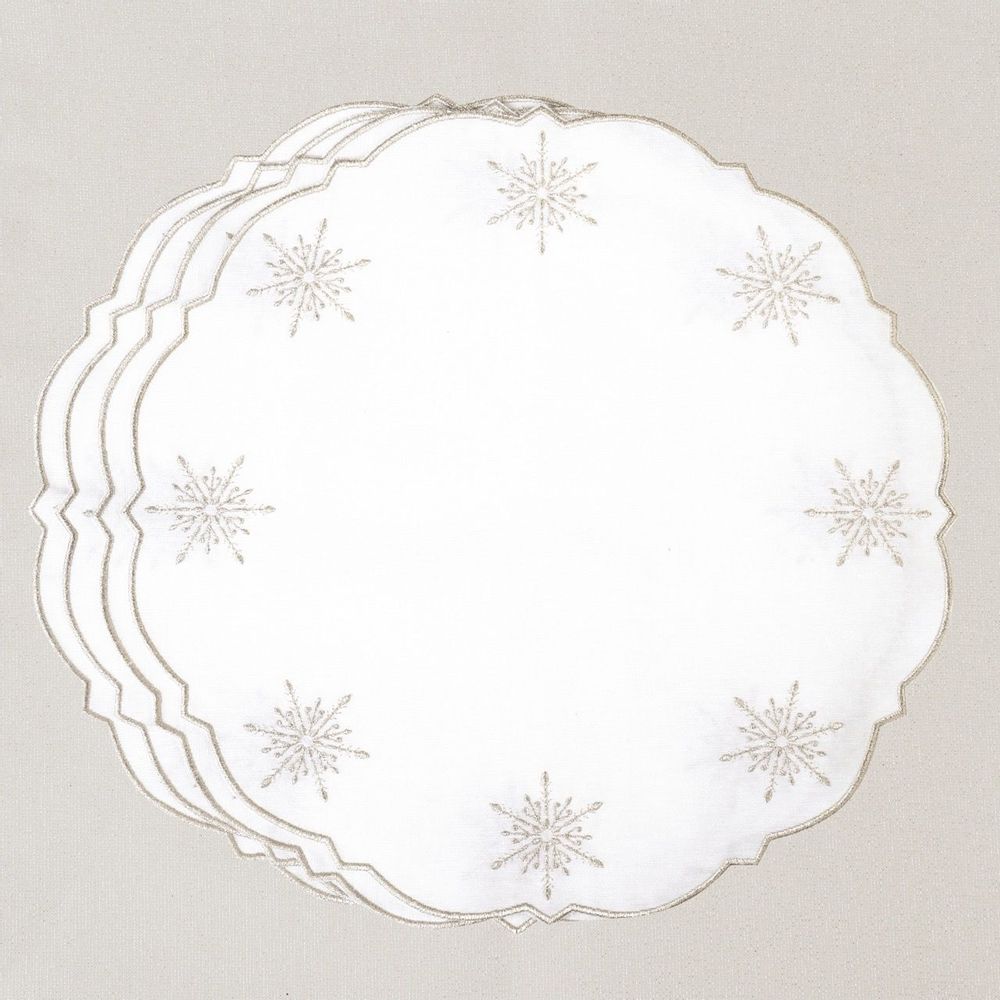 Décorations pour tables de Noël - Sets de table - Stars Placemats (lot de 6 pièces) - ROSEBERRY HOME
