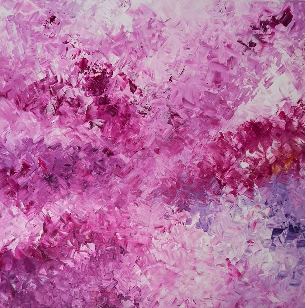 Aménagements pour bureau - Tableau Original à l'huile Silent Cycles N° 27 - MOTI ART & DESIGN