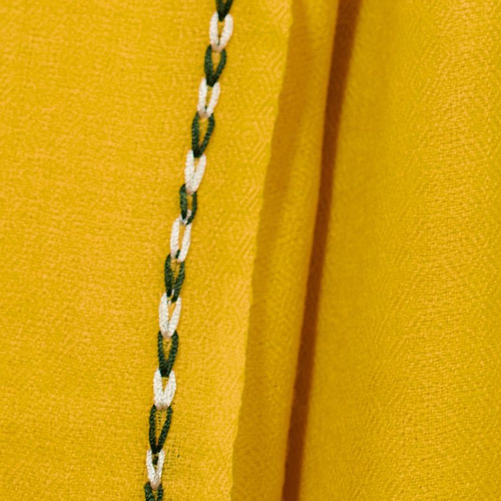Scarves - Curry scarf - HELLEN VAN BERKEL HEARTMADE PRINTS