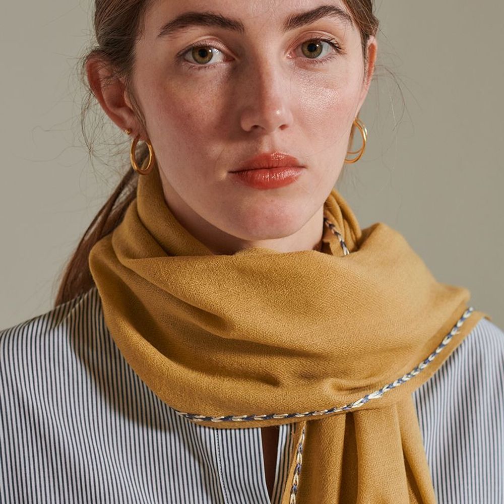 Scarves - Butter scarf - HELLEN VAN BERKEL HEARTMADE PRINTS