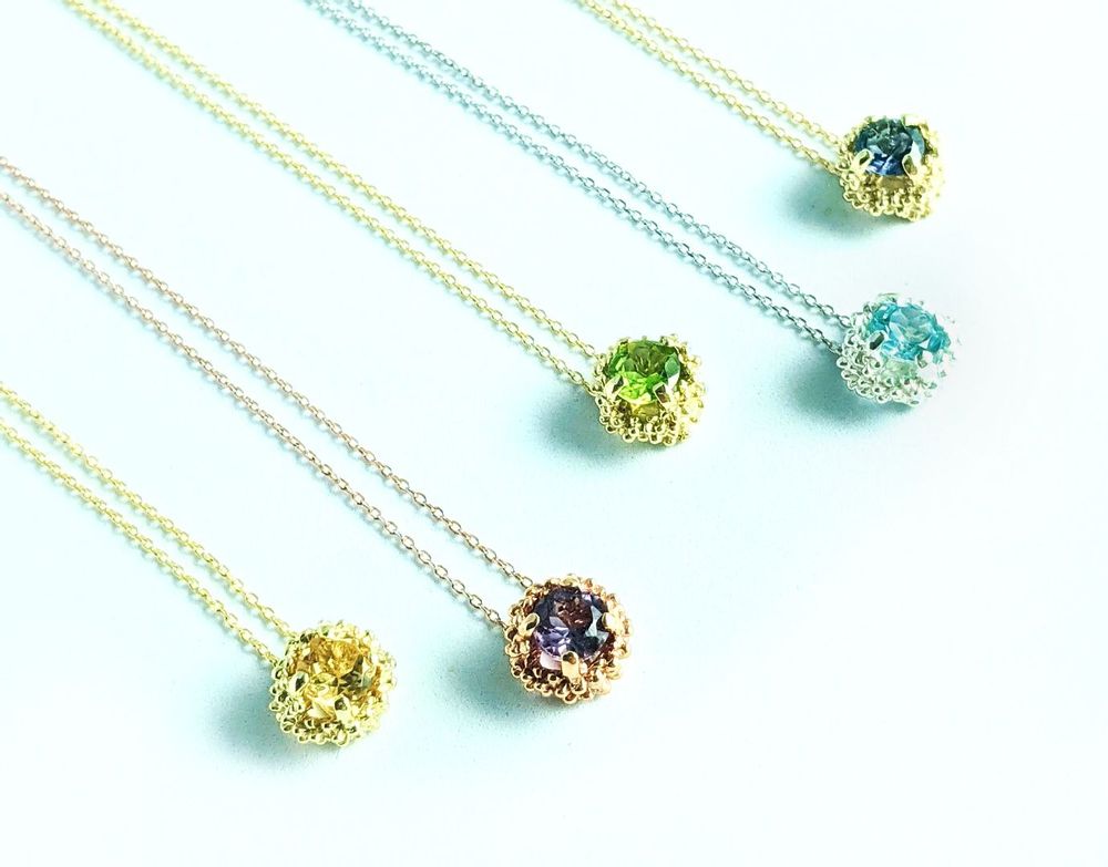Cadeaux - Tourbillon de Bulles Collier - CHAMPAGNE EVERY DAY