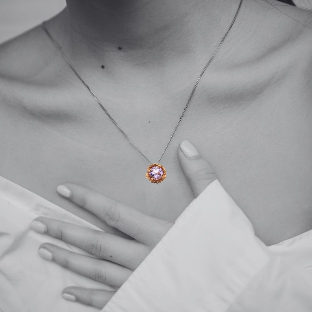 Cadeaux - Tourbillon de Bulles Collier - CHAMPAGNE EVERY DAY