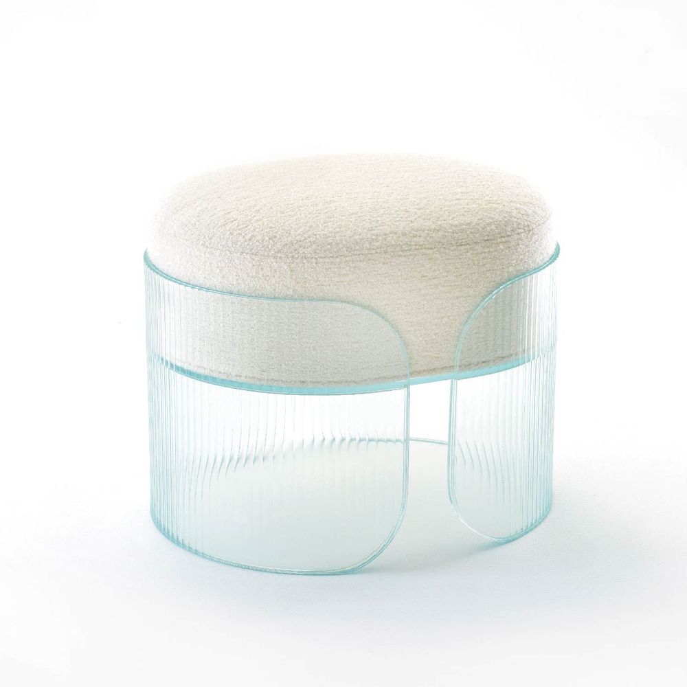 Poufs - Ottoman SUBLIME S - GLASS VARIATIONS X BINA BAITEL