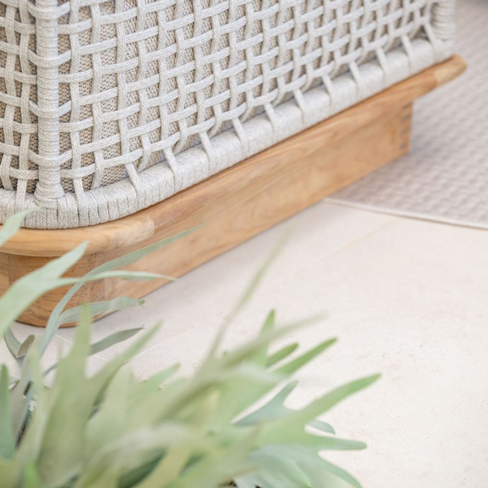 Sofas - Acri Teak sofa 1 seat - JATI & KEBON
