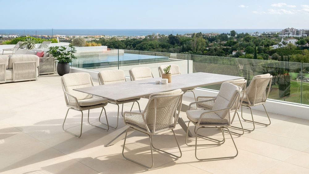 Lawn chairs - Alden dining chair - JATI & KEBON