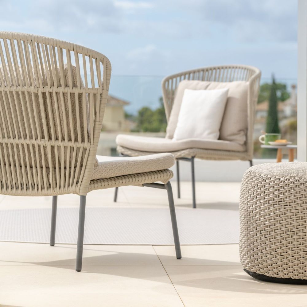 Lawn chairs - Lima Sofa 1 seat + highback - JATI & KEBON