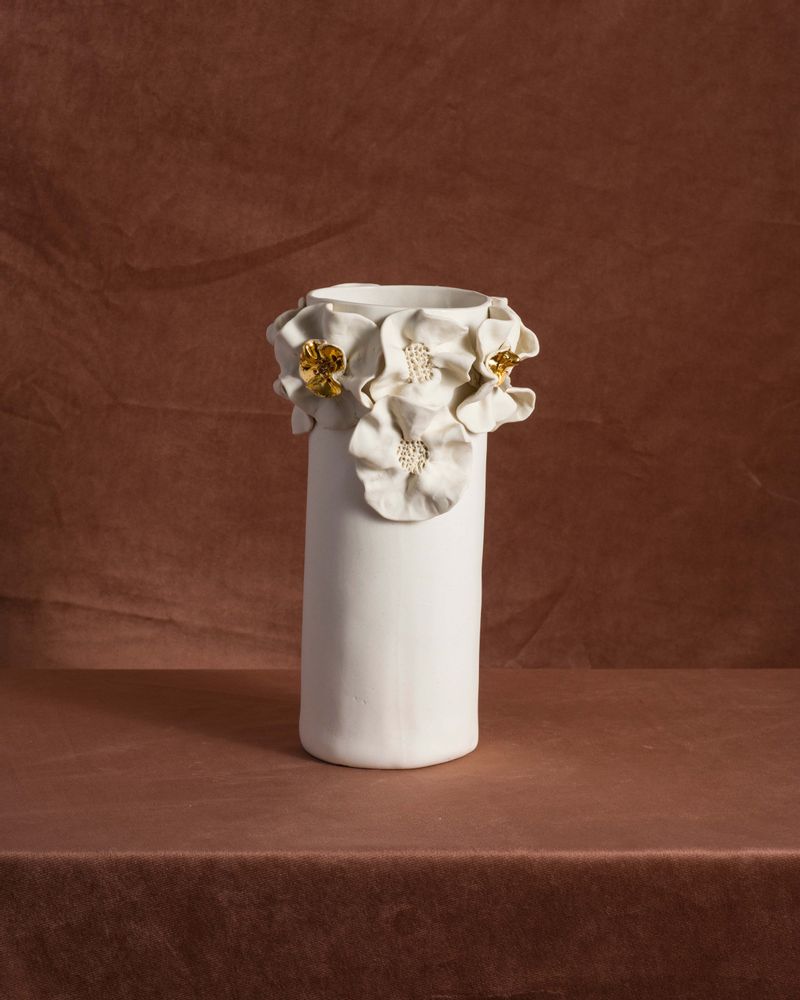 Vases - giverny sunset gold série - ATELIER LE MOTIF