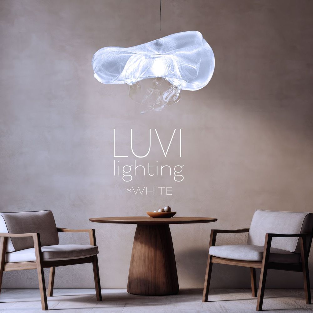 Suspensions - BALERINA Arabesque  CHANDELIER - Blanc - LUVI