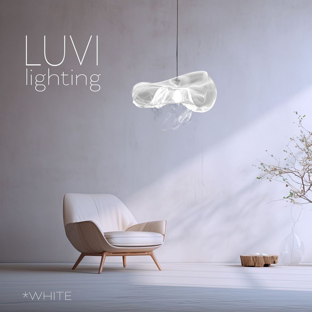 Suspensions - BALERINA Arabesque  CHANDELIER - Blanc - LUVI