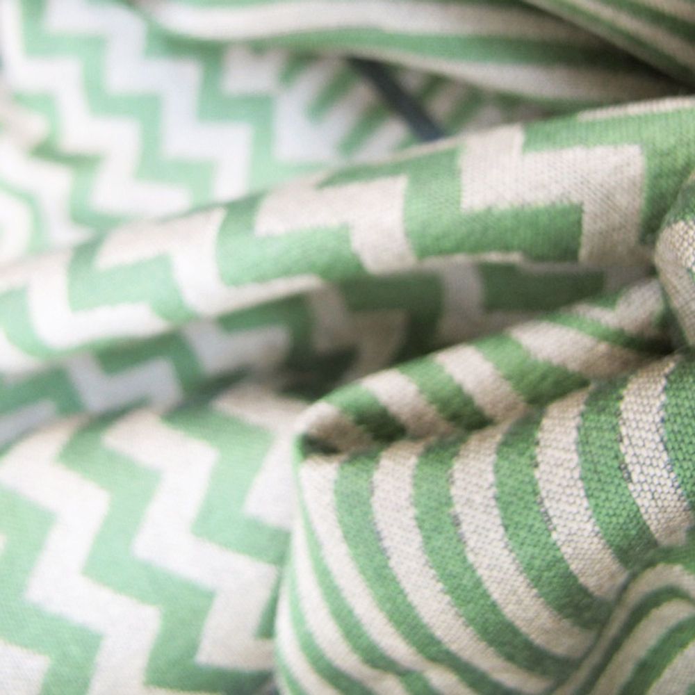 Travel accessories - Maxi wool silk scarf - kinetic - camel green - SOPHIE GUYOT SILKS