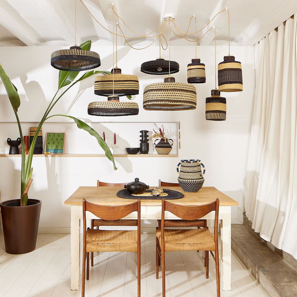 Hanging lights - Lamp set Dot+Stripe - GOLDEN EDITIONS