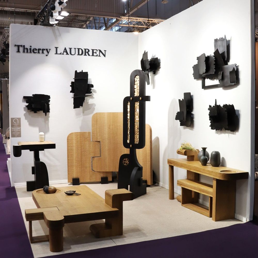 Consoles - Console grande rustique. - THIERRY LAUDREN