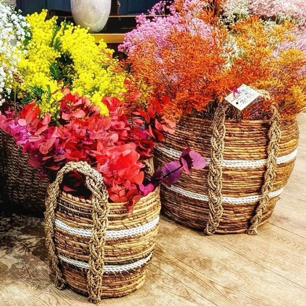 Laundry baskets - Gentong and Abaca GBMS basket - BALINAISA