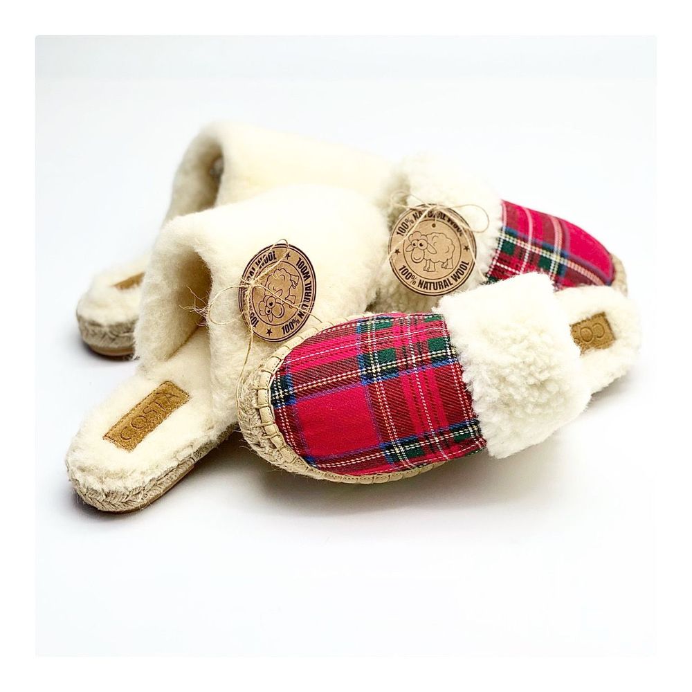 Gifts - Cozy slippers - Handmade Wool & Scottish - ATELIER COSTÀ