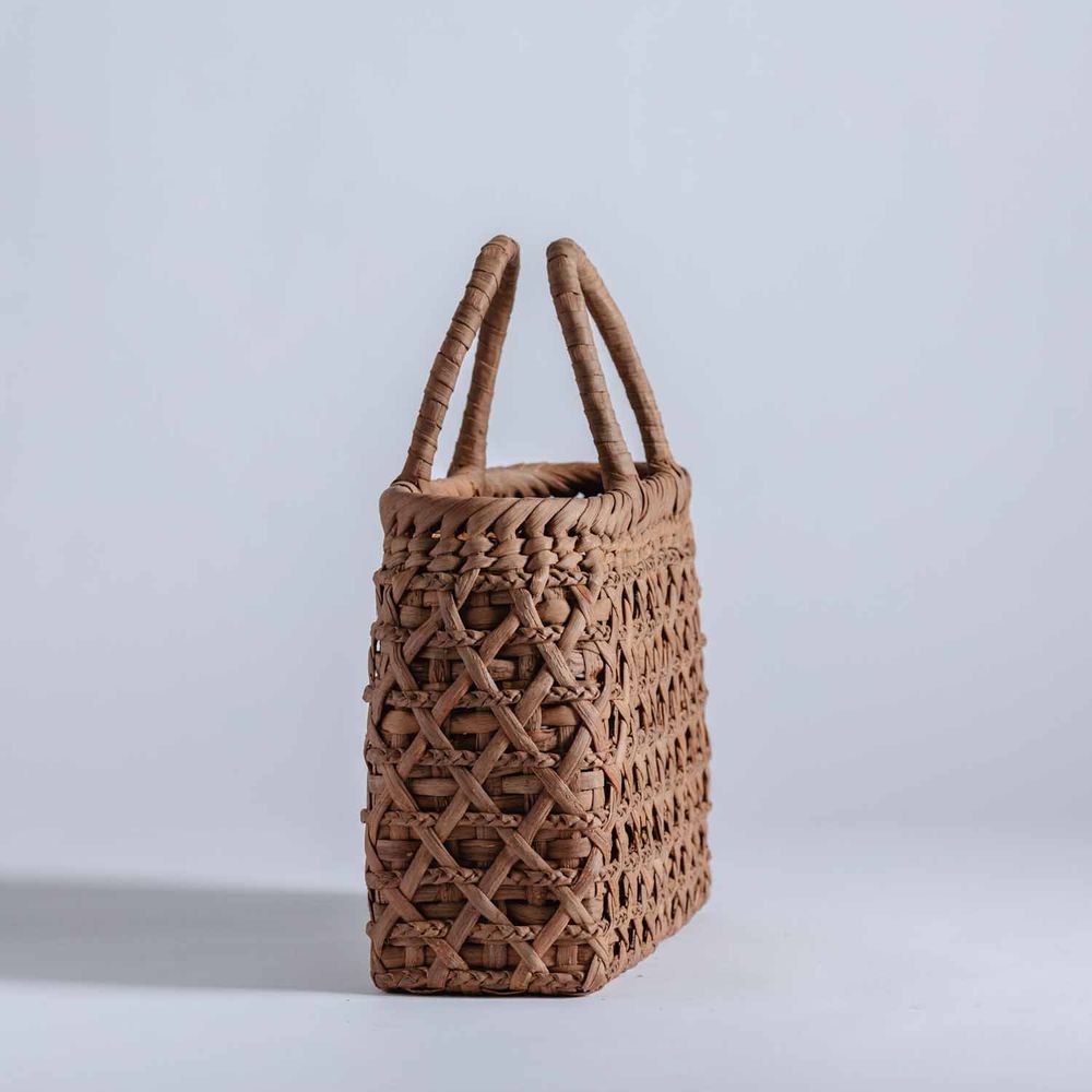 Bags and totes - Wild Grapevine Basket - Mutsume Chain 11 - - YAMA-BIKO