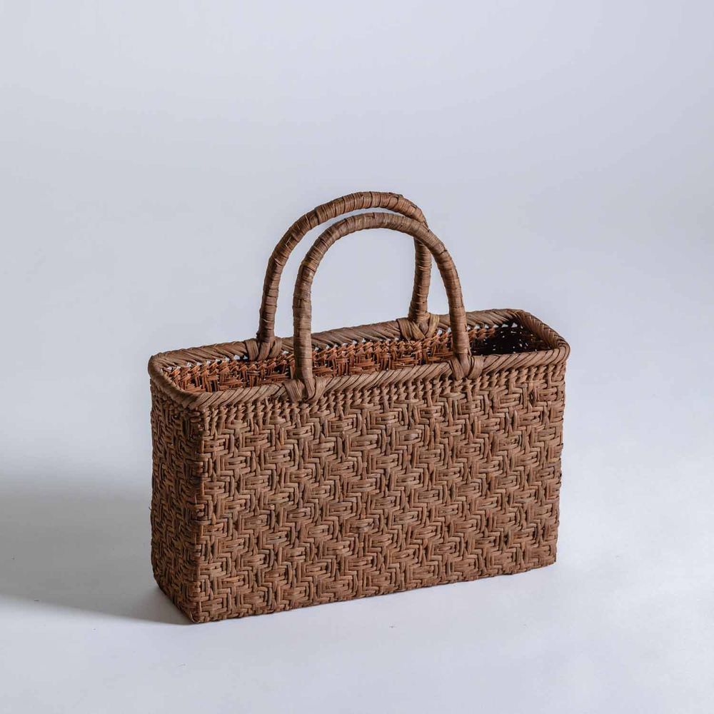 Bags and totes - Wild Grapevine Basket - Renzoku Masu Ajiro 02 - - YAMA-BIKO