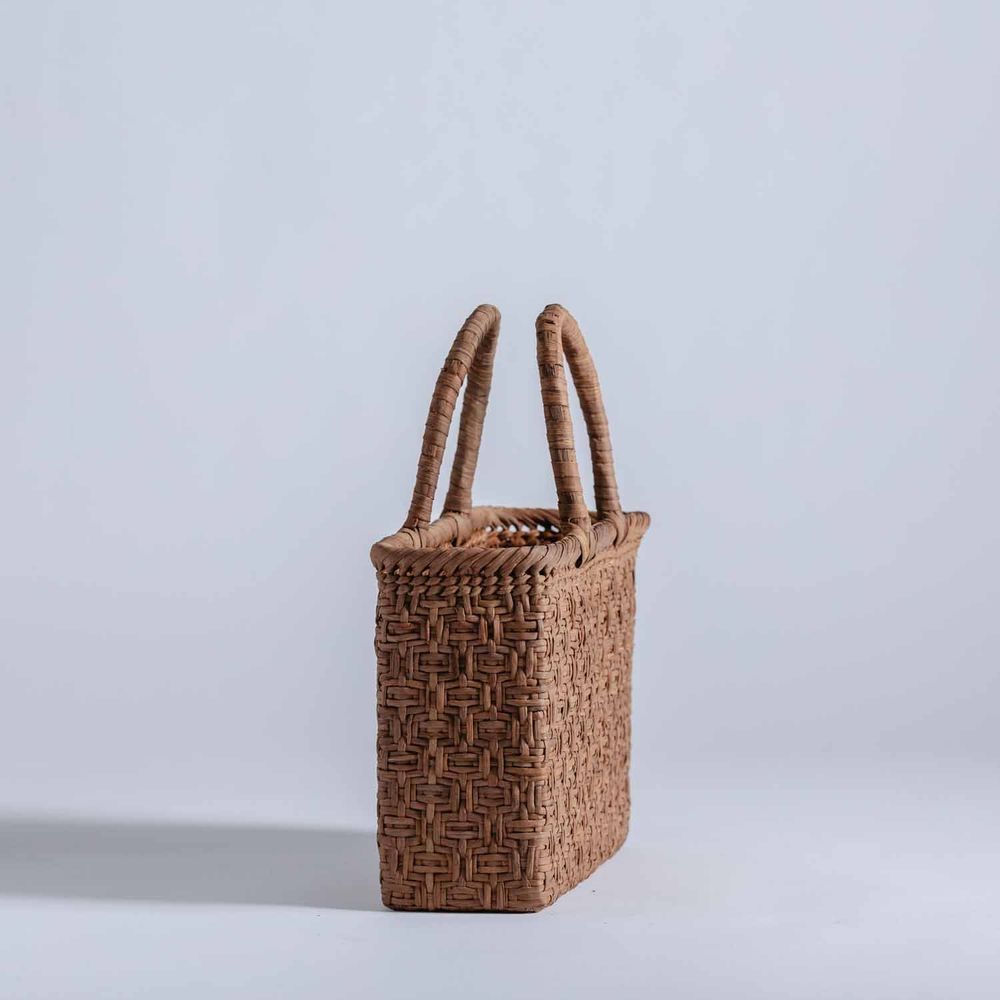 Bags and totes - Wild Grapevine Basket - Renzoku Masu Ajiro 02 - - YAMA-BIKO
