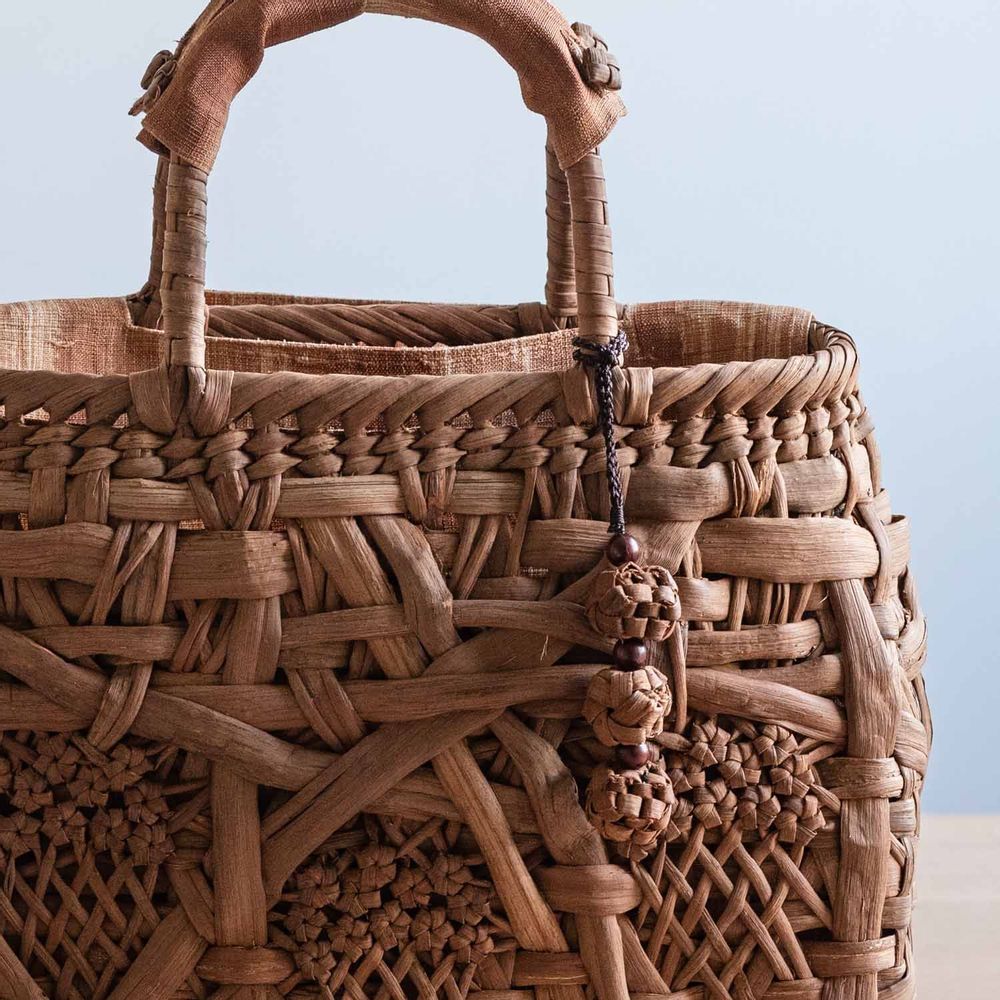 Bags and totes - Wild Grapevine Basket - Midaire Ami Koji - - YAMA-BIKO