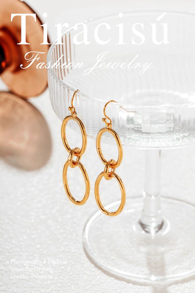 Bijoux - Boucle d'oreille Cercles de Fortune - TIRACISÚ