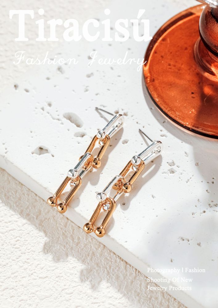 Bijoux - Boucles d'oreilles en fer à cheval - TIRACISÚ