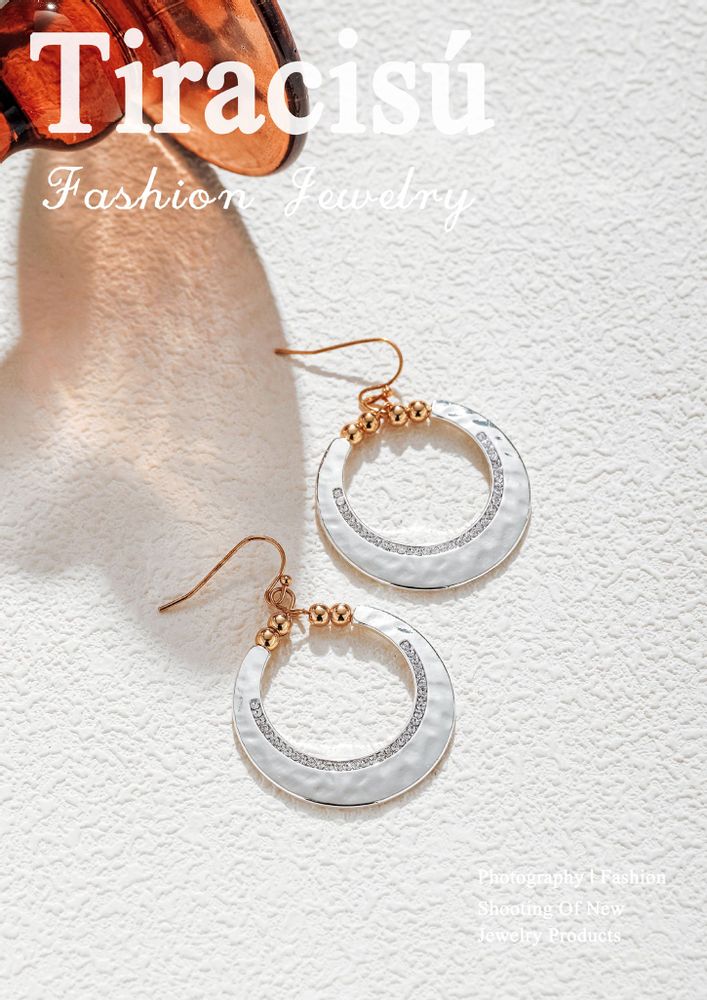 Bijoux - Boucle D'oreille Ronde Rivière - TIRACISÚ