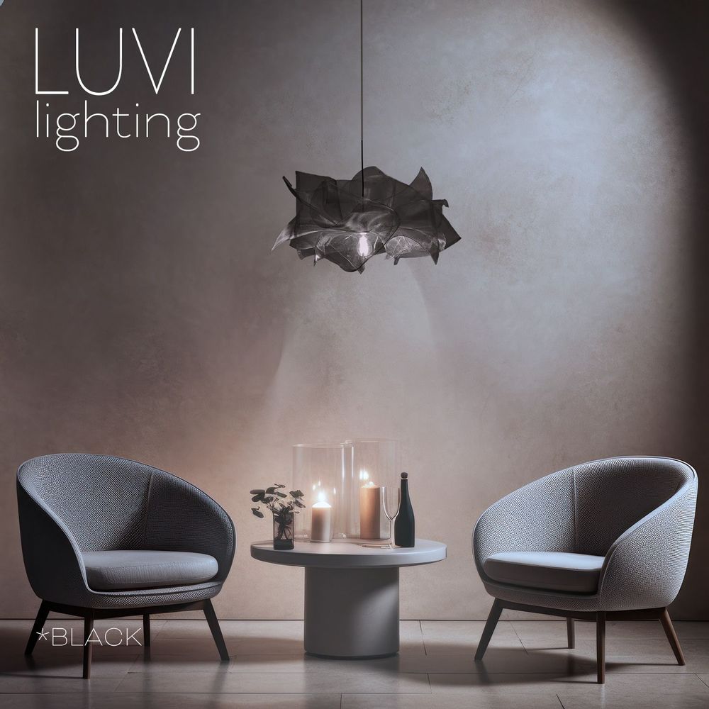 Suspensions - BALERINA Tutu CHANDELIER - Noir - LUVI