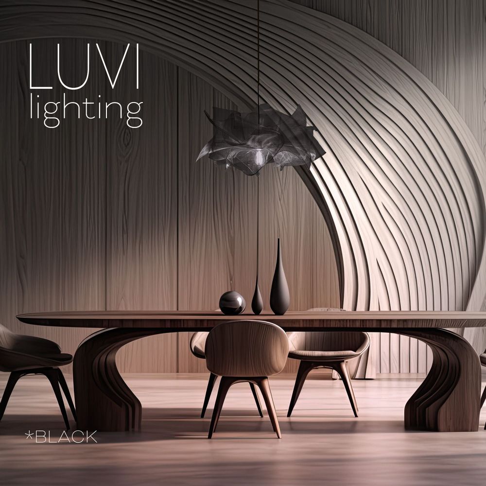 Suspensions - BALERINA Tutu CHANDELIER - Noir - LUVI