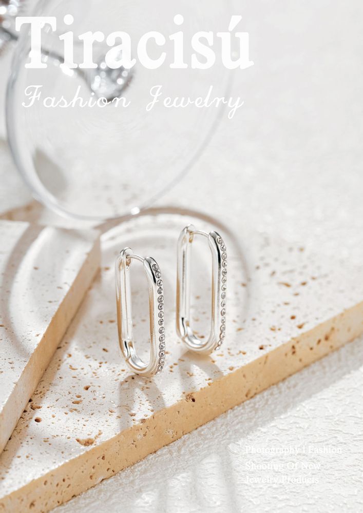 Bijoux - Boucle d'oreille Style de verrouillage de vélo - TIRACISÚ