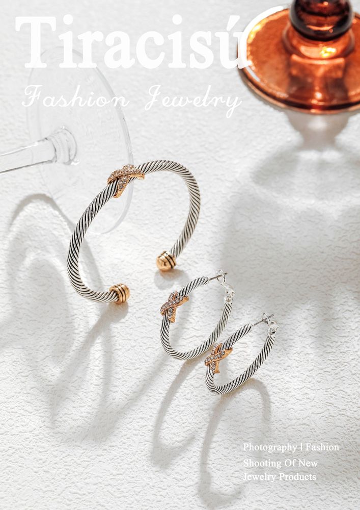 Bijoux - Boucle d'oreille Brise X - TIRACISÚ