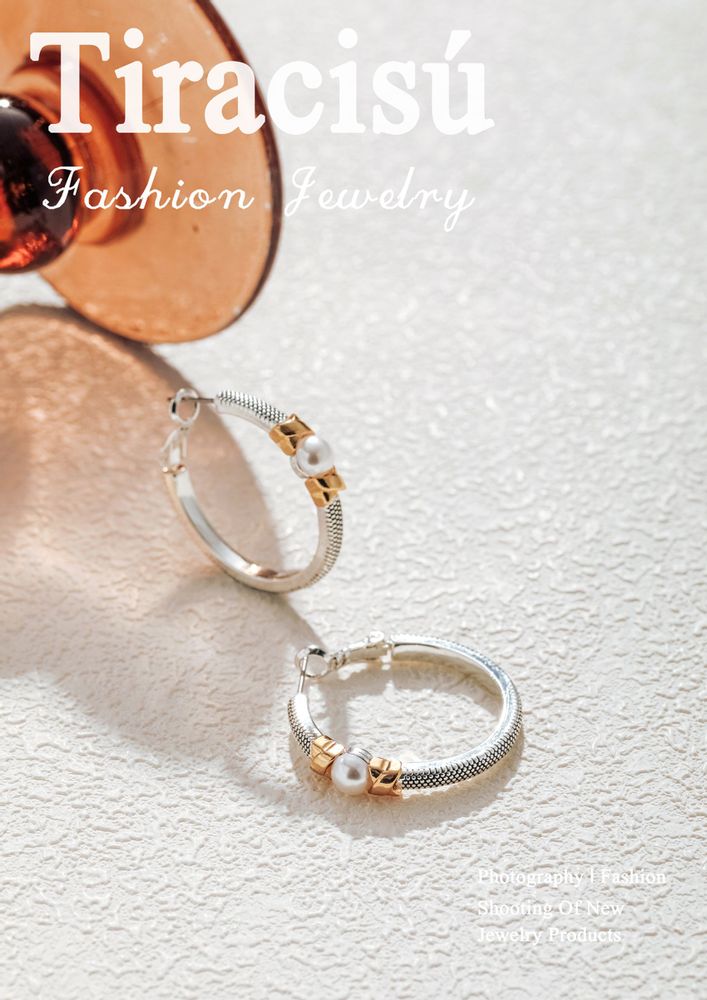 Bijoux - Boucle D'oreille Perles Romantiques - TIRACISÚ