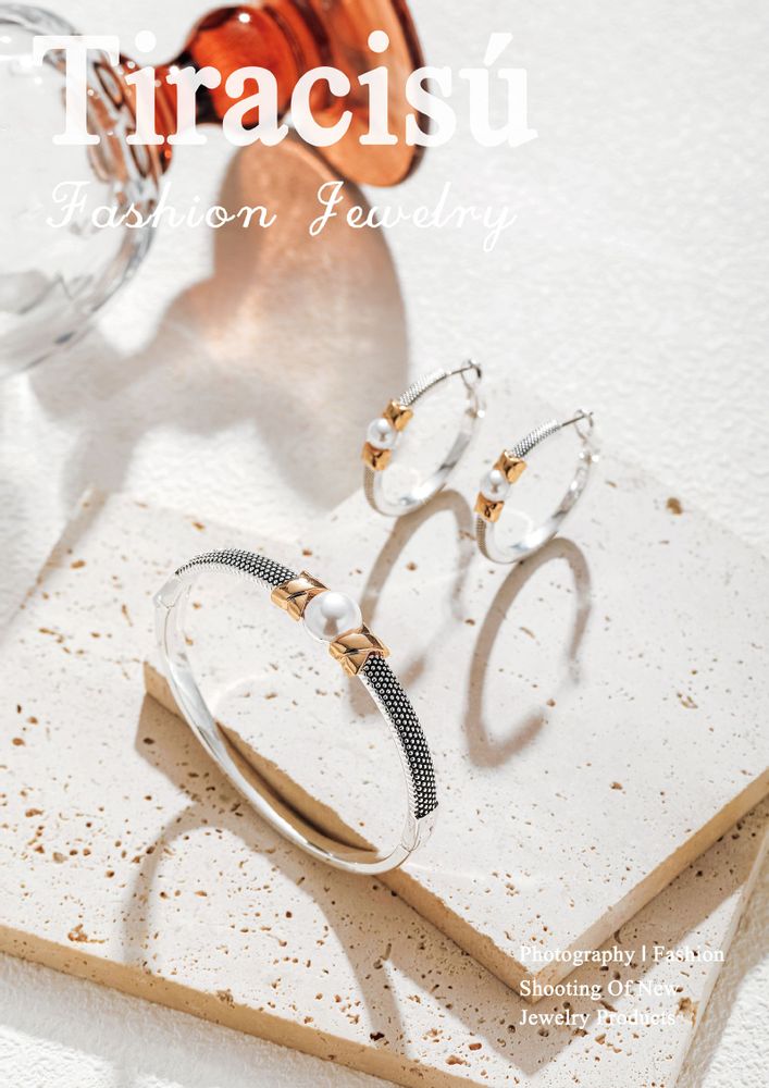 Bijoux - Boucle D'oreille Perles Romantiques - TIRACISÚ