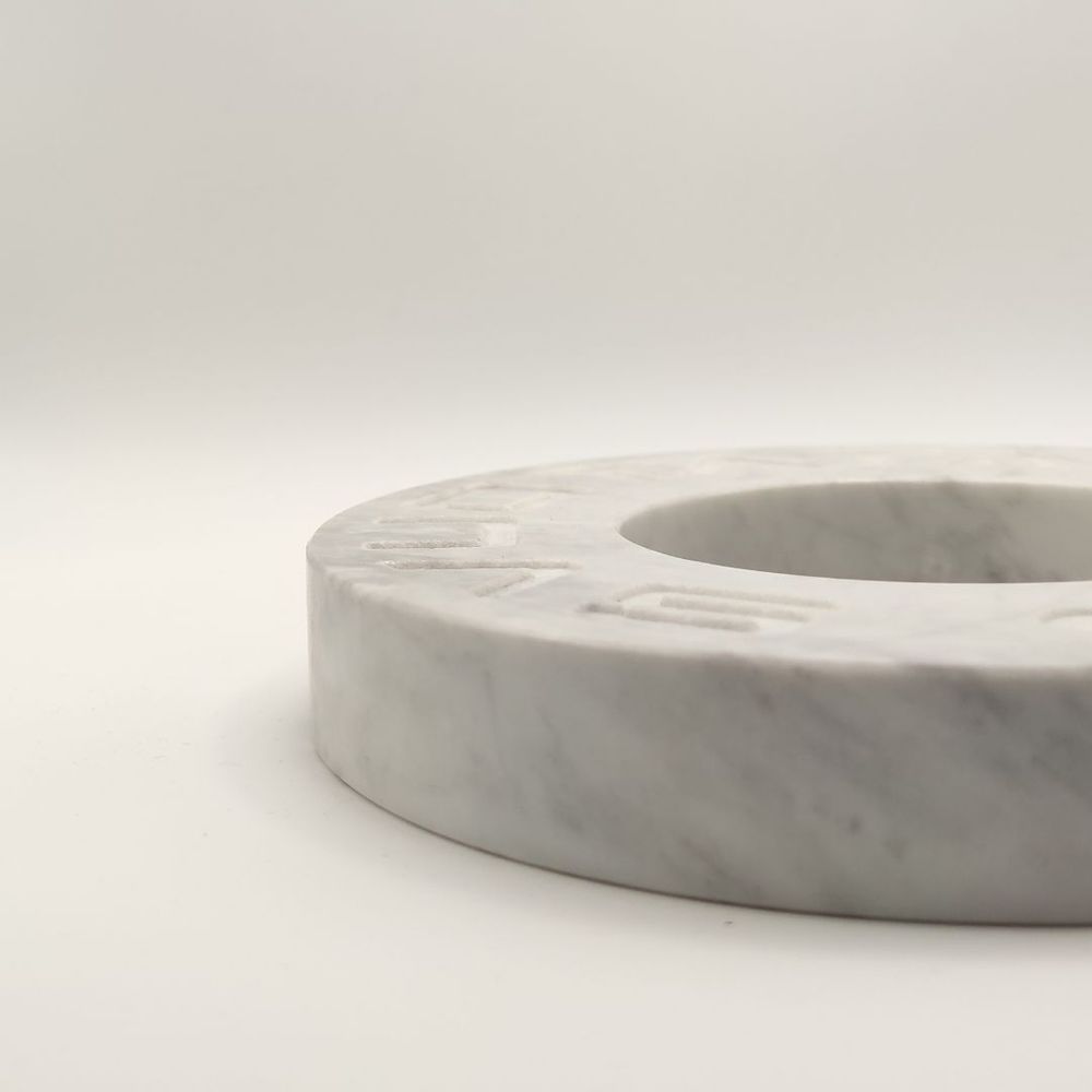 Objets de décoration - SVUOTATASCHE - Vide-poches en marbre - Designed by Sfero Design - PISTORE MARMI