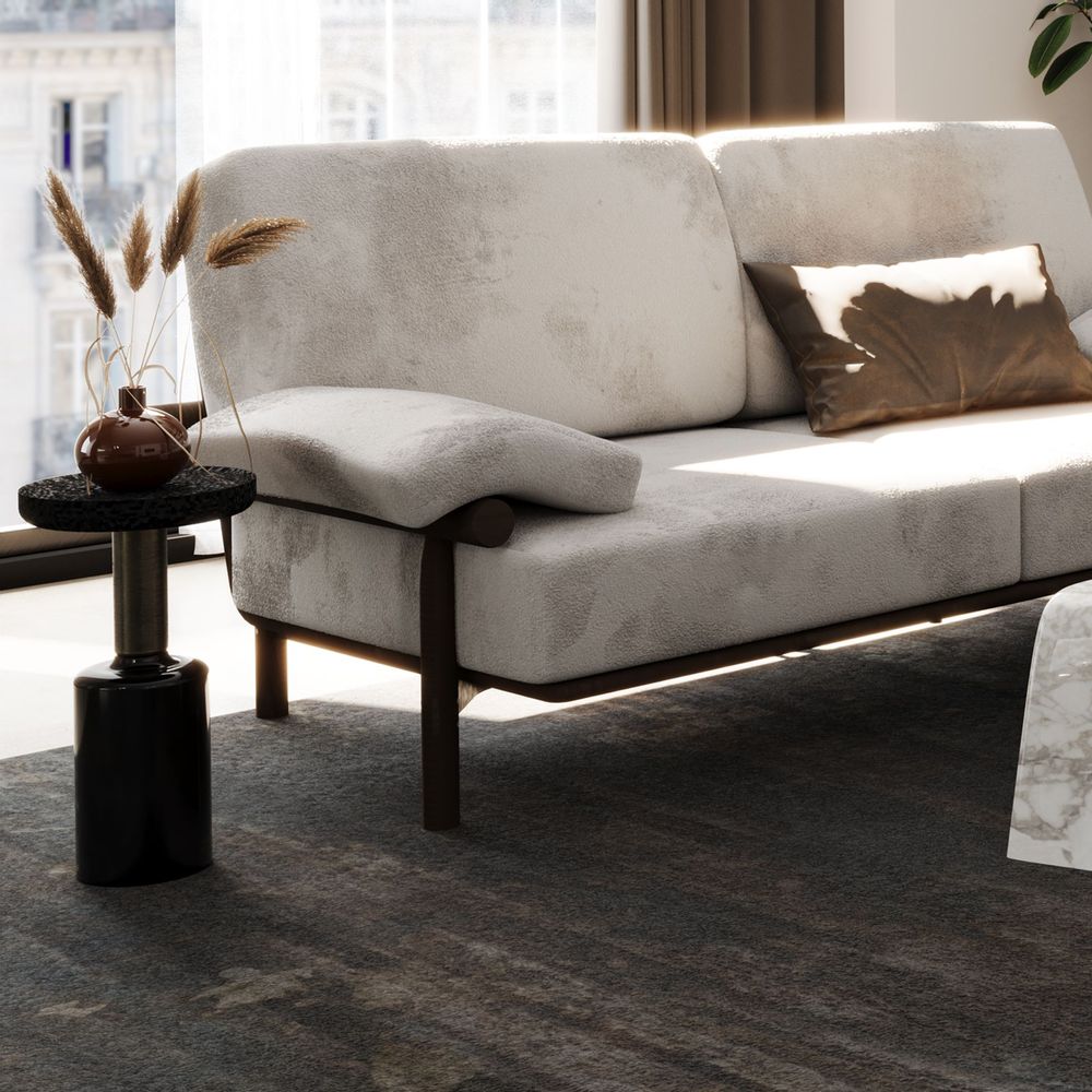Coffee tables - TORUS Stone + Wood Tables - 3 Dimensions - LIVINGSTONE