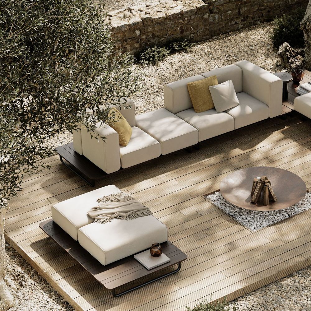 Lawn chairs - Copacabana Outdoor Pouf - DOMKAPA
