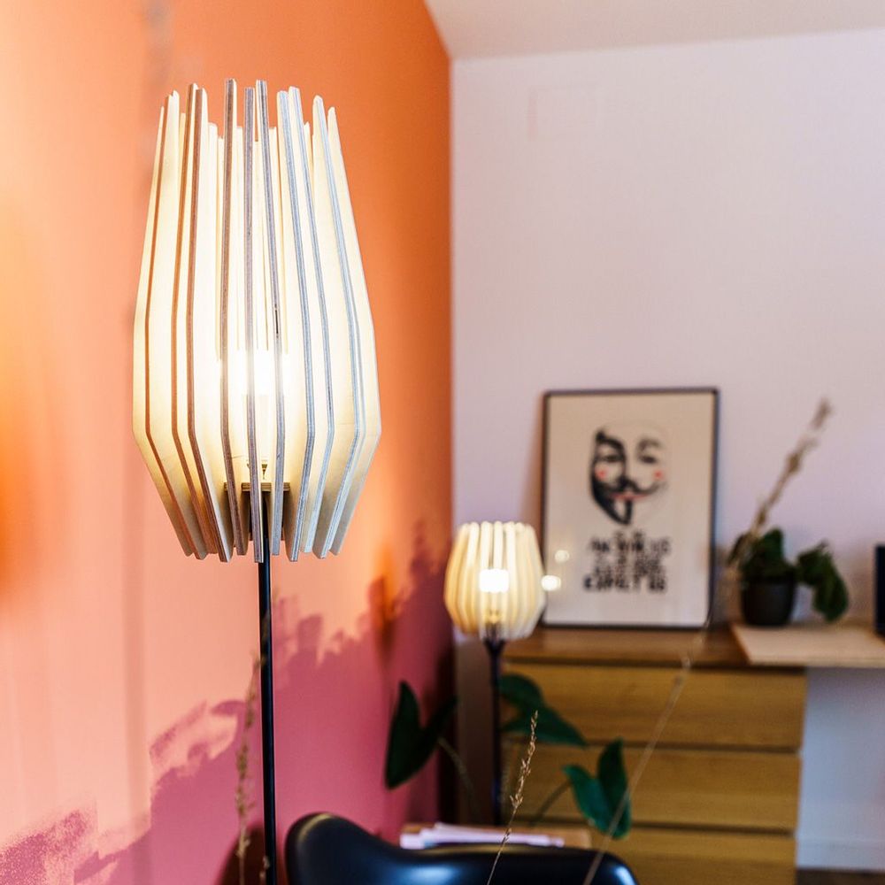 Objets de décoration - abat jour ECLOSION n°2 | bouleau naturel - KARDUUS