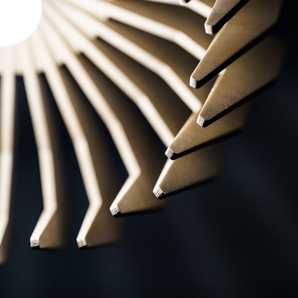 Decorative objects - lampe shade ECLOSION n°3 | natural birch - KARDUUS