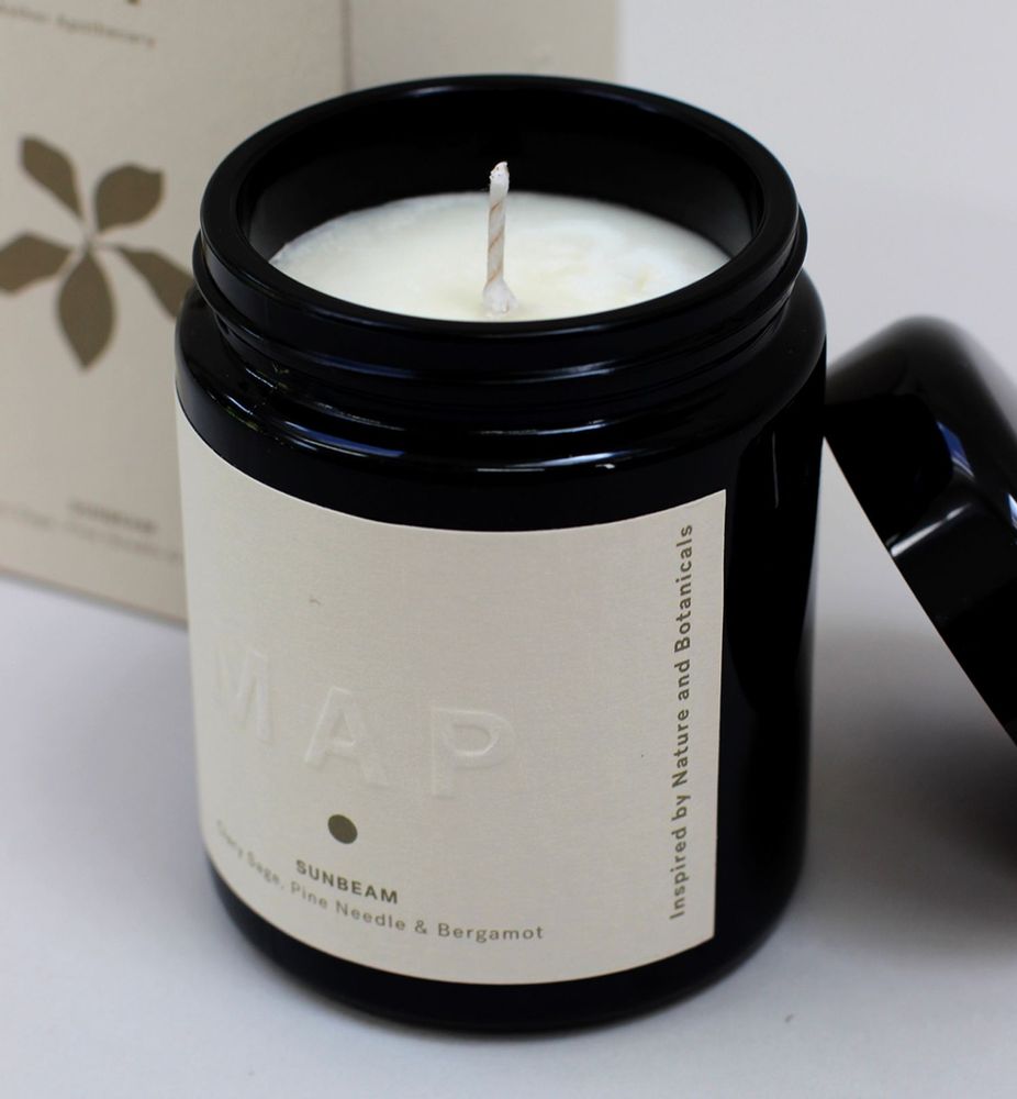 Gifts - Organic Soy Aromatherapy Candle - Sunbeam - MAP