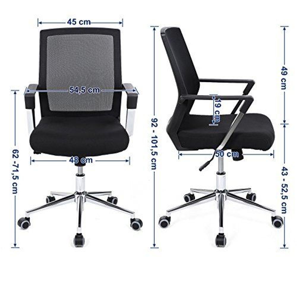 Chairs - Sale Catania Office Chair - Black - VIBORR