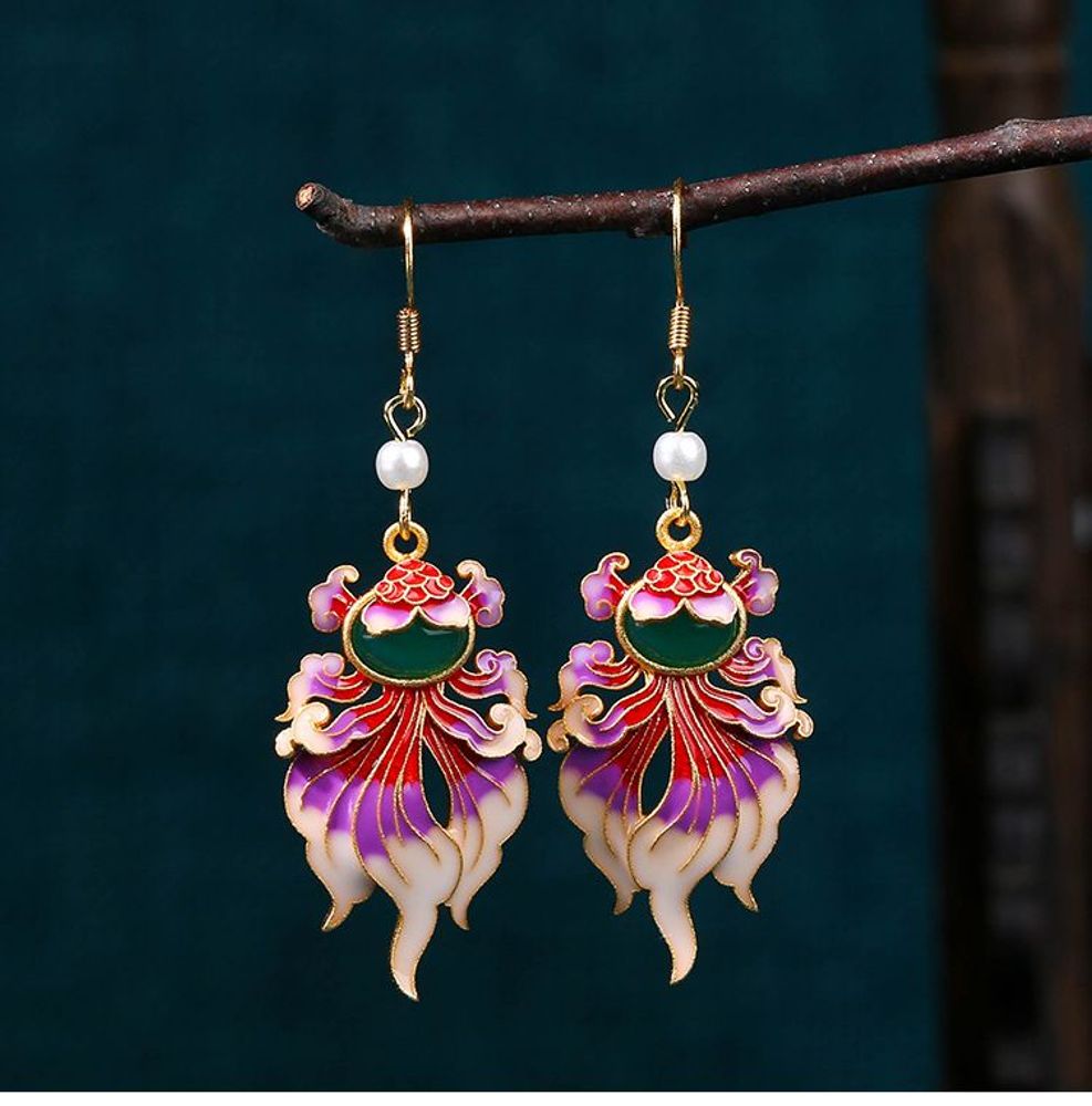 Bijoux - Boucles d'oreilles koï - TIRACISÚ