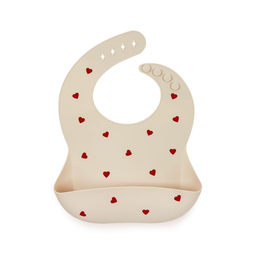 Kitchen utensils - Printed baby silicone bib - SOINA