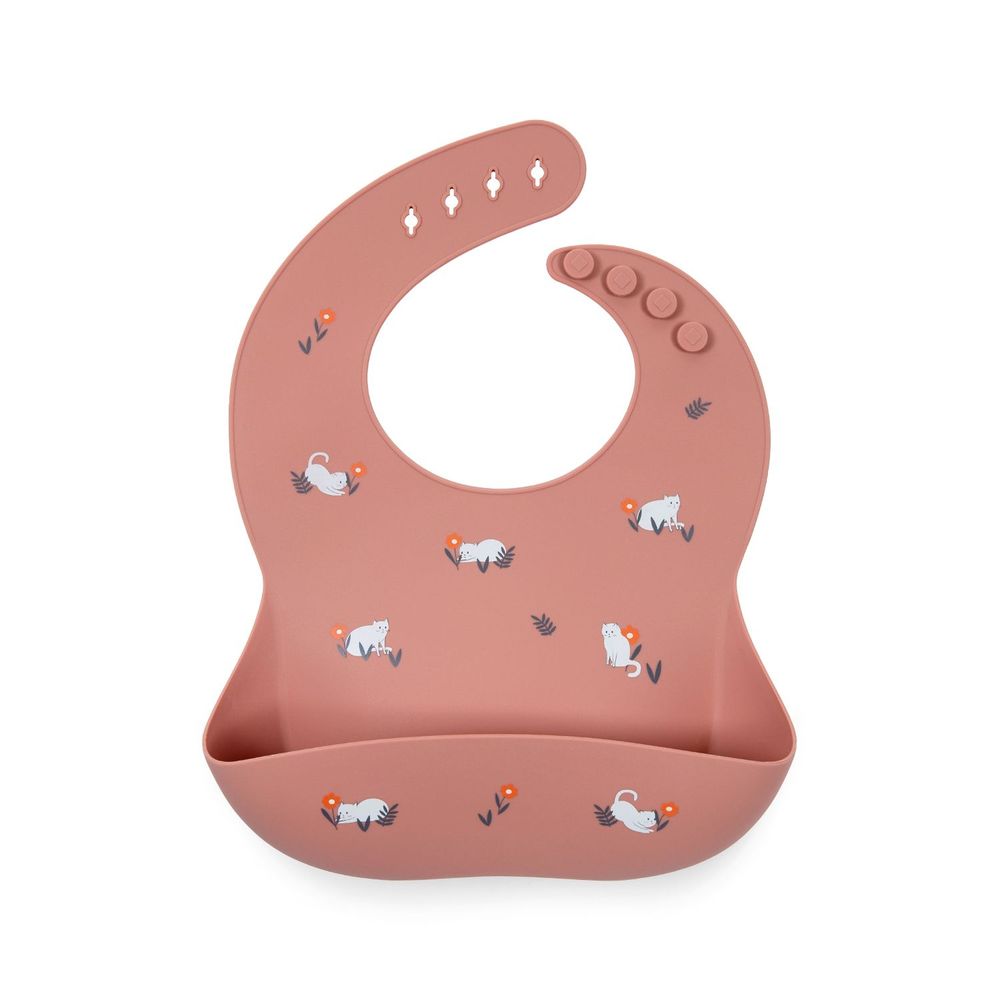 Kitchen utensils - Printed baby silicone bib - SOINA