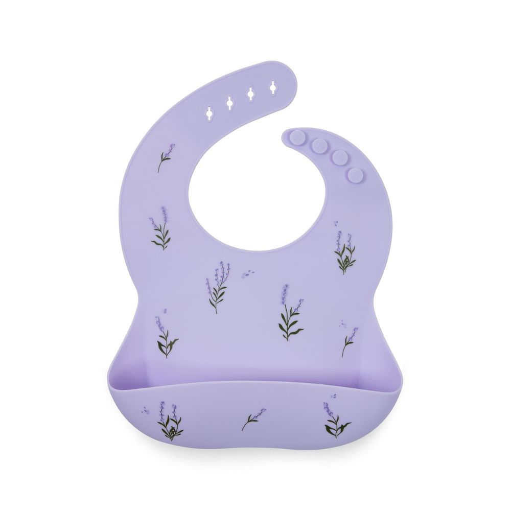 Kitchen utensils - Printed baby silicone bib - SOINA