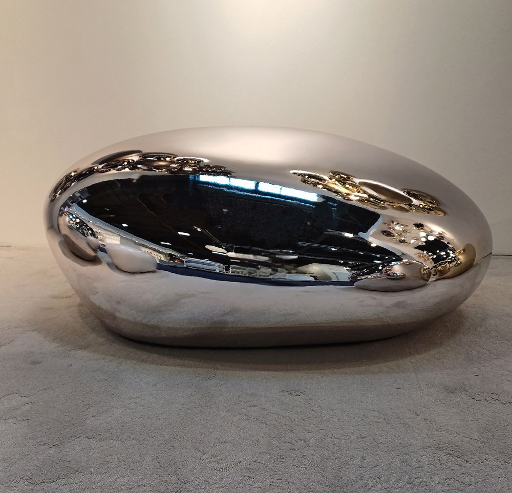 Design objects - PEBBLE SEAT - FUORILUOGO CHROME DESIGN