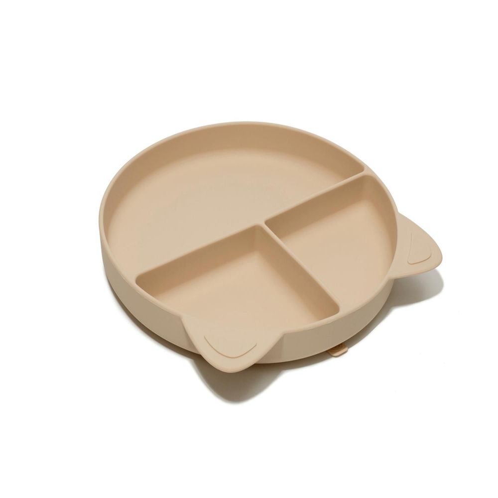 Kitchen utensils - Baby suction cup silicone compartment plate - SOINA