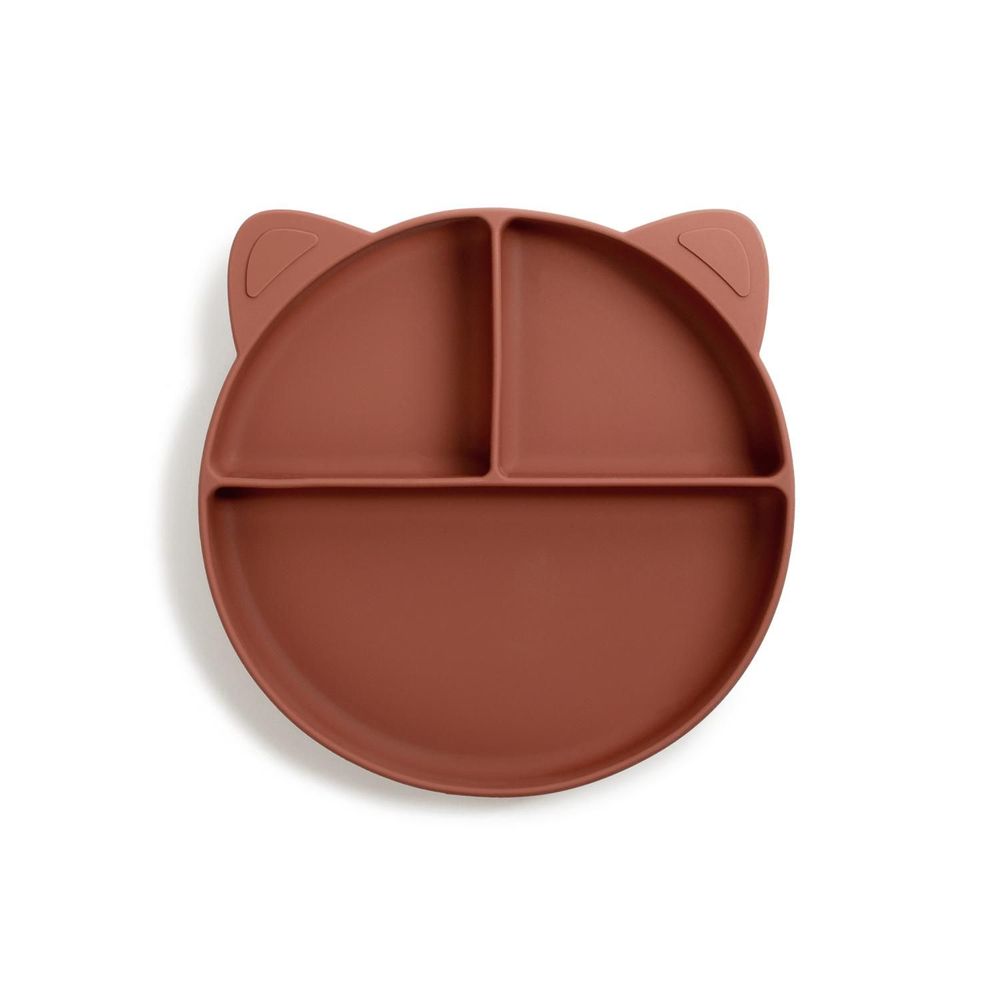 Kitchen utensils - Baby suction cup silicone compartment plate - SOINA
