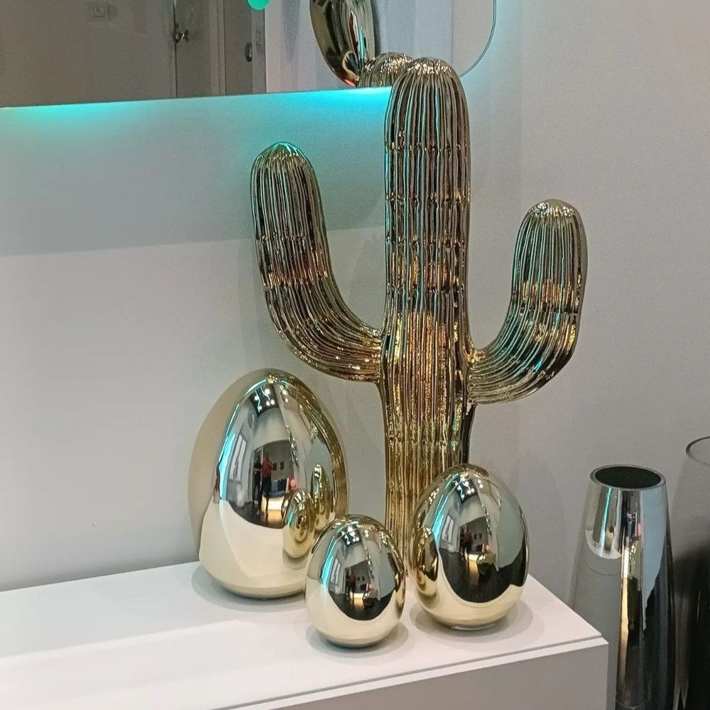 Objets design - CACTUS - FUORILUOGO CHROME DESIGN