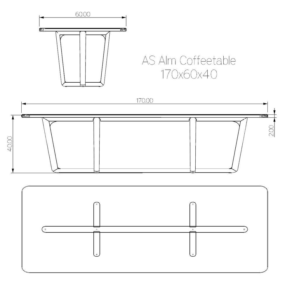 Coffee tables - Alm coffee table - ARIANESKÉ