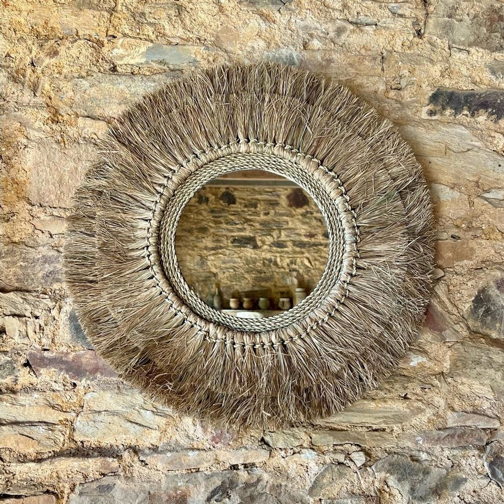 Mirrors - Sisal and Seagrass Natural Mirror (Bali) - 60 - BALINAISA